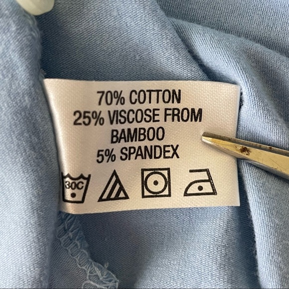 COLLIBAR UPF 50+ MEN’S QUALITY SUN PROTECTION LIGHT BLUE SHORT SLEEVE POLO SHIRT - Picture 7 of 7